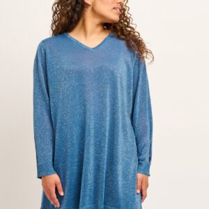 Adia - Bluse - Adsusanne - Federal Blue - Xl/54-56 billede