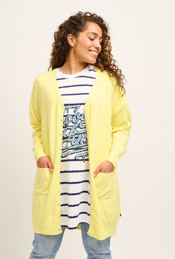 Adia - Bluse - Adsyverine - Lemon Limelight - Xl/54-56 billede