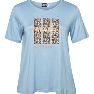 Apauburn - Light Blue - T-shirt - M/46-48 billede