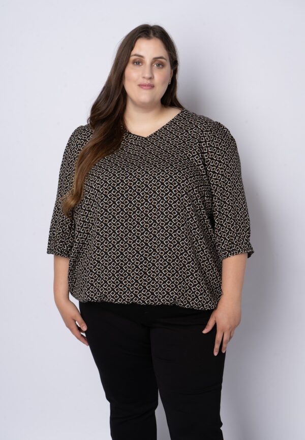 Apclayton - Black - Bluse - 2xl/58-60 billede