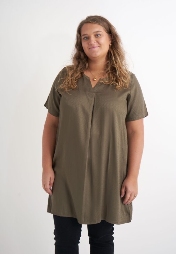 Apgeorgia - Khaki - Tunika - 2xl/58-60 billede