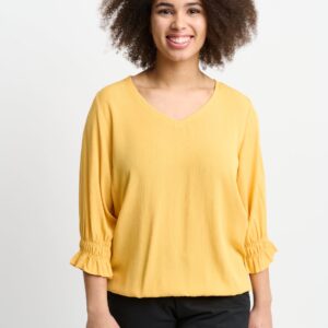 Apirvine - Warm Yellow - Bluse - 2xl/58-60 billede