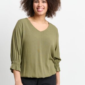 Apirvine - Dusty Olive - Bluse - L/50-52 billede