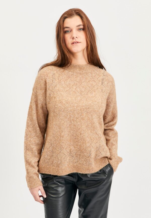 Albi - Camel - Bluse - 2xl billede