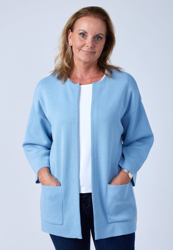 Bea - Light Blue - Bluse - 2xl billede