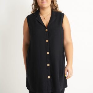 Adia - Top - Berentine - Black - L/50-52 billede