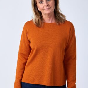 Beth - Orange - Bluse - 2xl billede