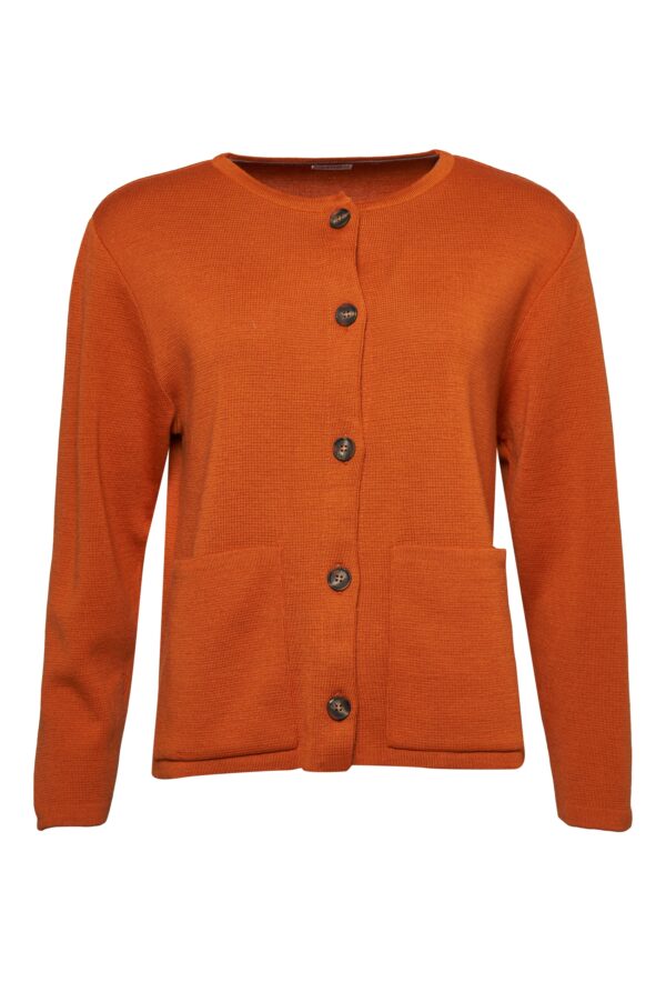 Bolette - Orange - Bluse - 2xl billede