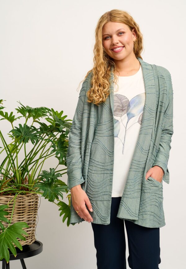 Chmaibritt - Faded Green - Cardigan - 52 billede