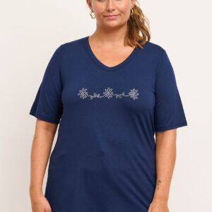 Chtilde - Navy - T-shirt - 60 billede