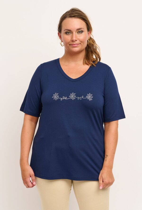 Chtilde - Navy - T-shirt - 60 billede