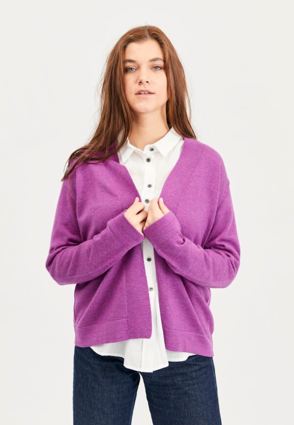 Catja - Hotensia Purple Melange - Bluse - L billede