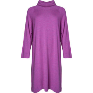 Charlotte - Hotensia Purple Melange - Kjole - 2xl billede