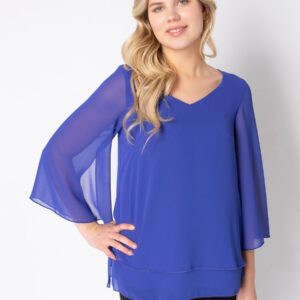 Elcamma - Clematis Blue - Bluse - 50 billede