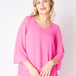 Elcamma - Glowing Pink - Bluse - 48 billede