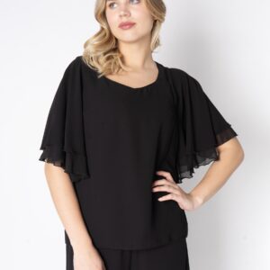 Elnobel - Black - Bluse - 52 billede