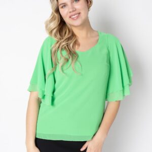 Elnobel - Flash Green - Bluse - 42 billede