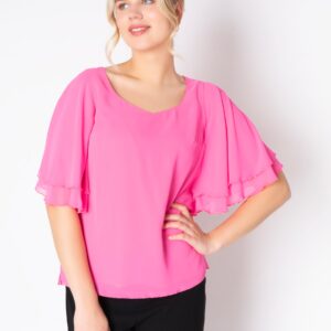 Elnobel - Glowing Pink - Bluse - 50 billede