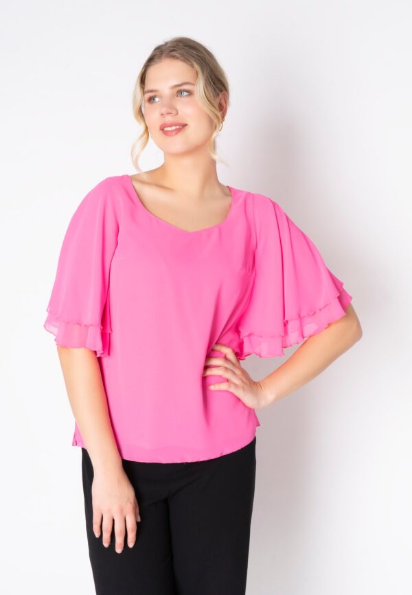 Elnobel - Glowing Pink - Bluse - 50 billede