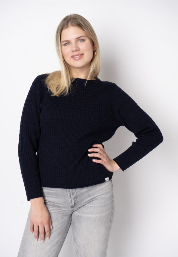 Etachaia - Navy - Bluse - 2xl billede