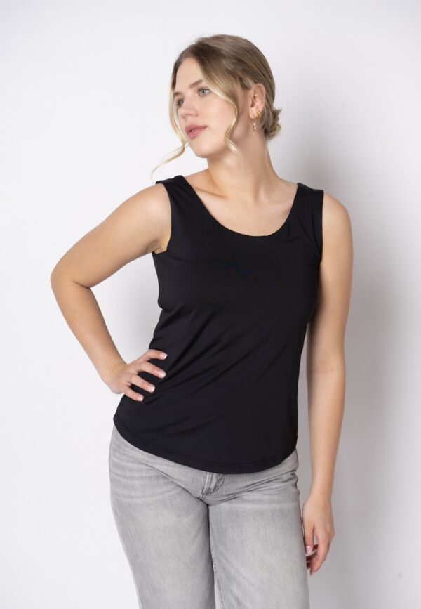 Etcloe - Black - Top - M/38-40 billede