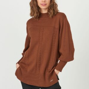 Etfura - Caramel - Bluse - Xl/46-48 billede