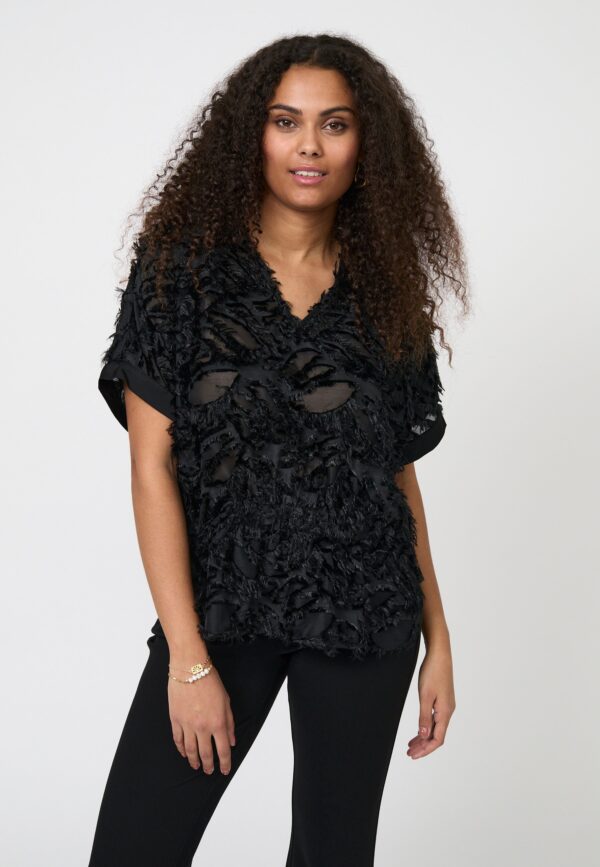 Etkae - Black - Bluse - 40 billede