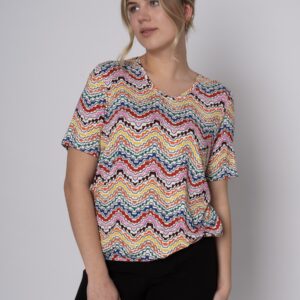 Etkelyn - Multi Color - T-shirt - 42 billede