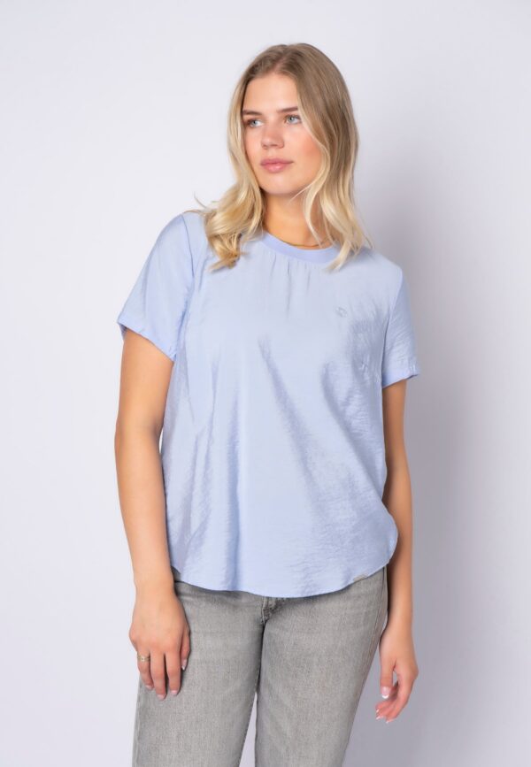 Etleonora - Light Blue - Bluse - 44 billede