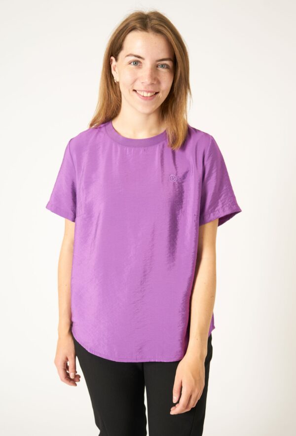 Etleonora - Purple - Bluse - 44 billede