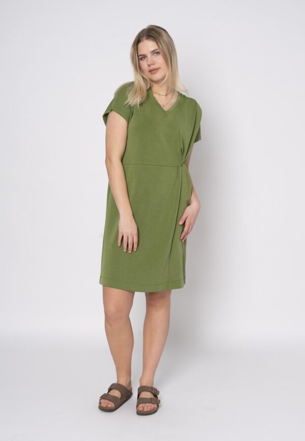 Etmarya - Olive Green - Kjole - 42 billede