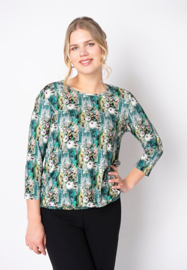 Etmelani - Aqua Green - Bluse - 48 billede