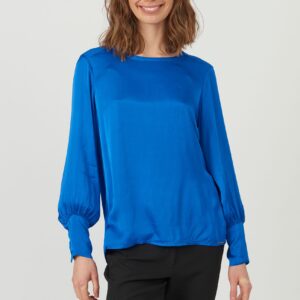 Etneena - Cobalt Blue - Bluse - 46 billede