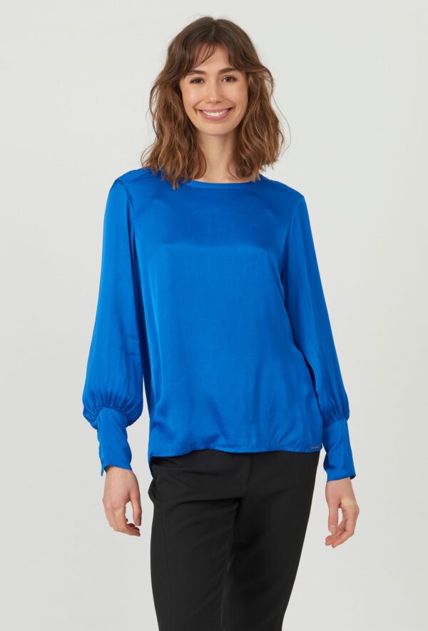 Etneena - Cobalt Blue - Bluse - 46 billede