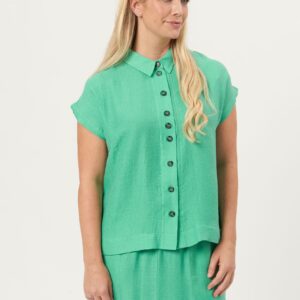 Etsolei - Green - Bluse - 42 billede