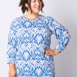 Ely - Light Blue - Bluse - M/46-48 billede