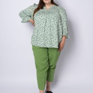 Jacksonville - Soft Green - Bluse - 2xl/58-60 billede