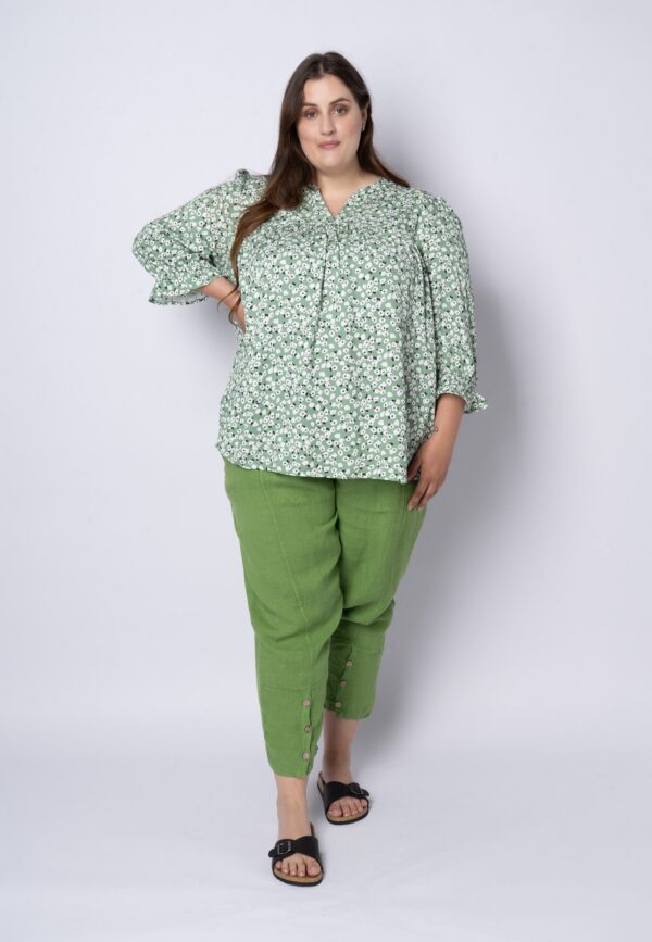 Jacksonville - Soft Green - Bluse - 2xl/58-60 billede