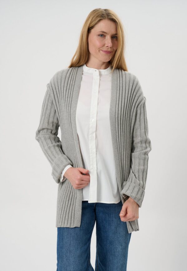 Liabbi - Light Grey Melange - Bluse - 2xl billede