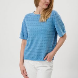 Liacacie - Cornflower Blue - Bluse - 2xl billede