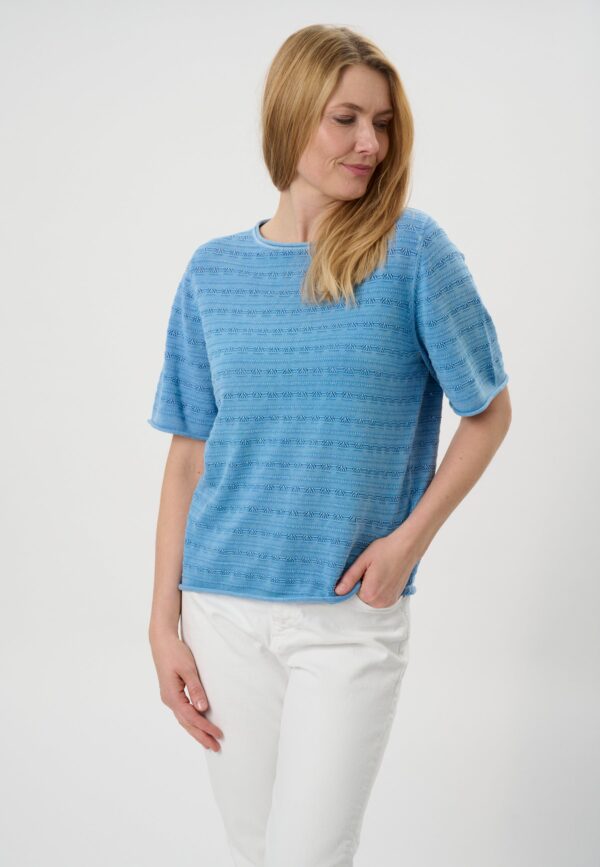 Liacacie - Cornflower Blue - Bluse - 2xl billede