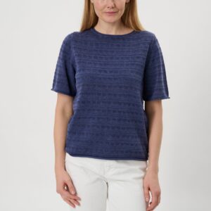 Liacacie - Navy Blue - Bluse - 2xl billede