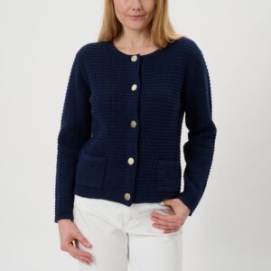 Liamalie - Navy - Bluse - M billede