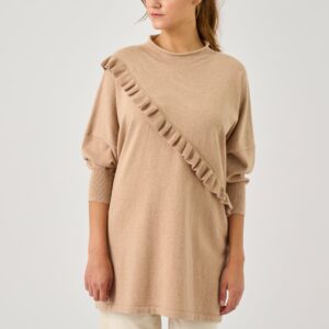 Lilisbet - Light Camel Melange - Bluse - M billede