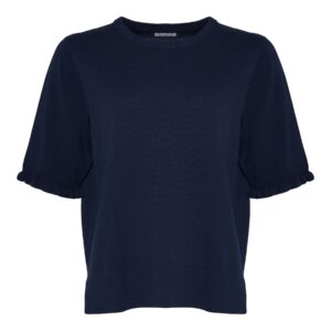 Linaja - Navy - Bluse - 2xl billede