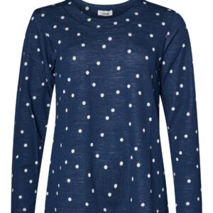 Lisonny - Navy Blue - Bluse - 2xl billede