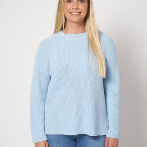 Malene - Light Blue - Bluse - 2xl billede