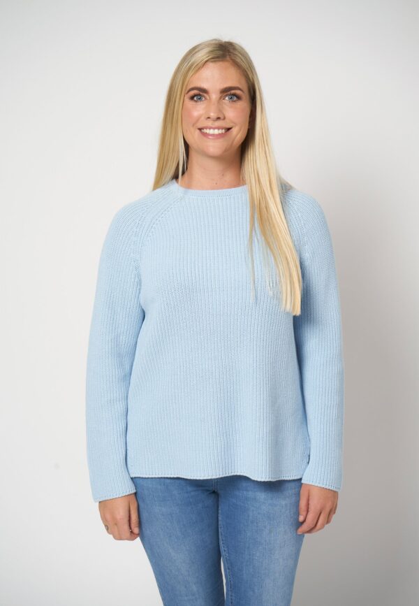 Malene - Light Blue - Bluse - 2xl billede