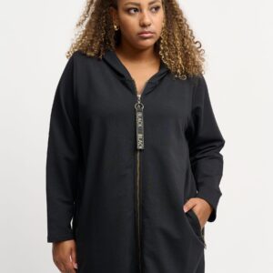 Pont Neuf - Cardigan - Pnangelica - Black - M/42-44 billede