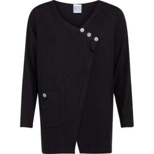 Pont Neuf - Cardigan - Pnanneli - Ecovero - Black - S billede